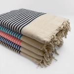 Банное полотенце LE COMPTOIR DE LA PLAGE синий, 100/200 см - фото 3