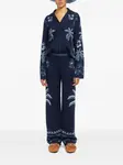 Брюки Glimpse of Eden с принтом пейсли Alanui, синий - фото 2