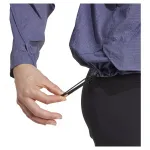 Куртка adidas Terrex Xploric Wind Anorak, фиолетовый - фото 5