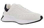 Кроссовки sprint runner sneakers 'white black' Alexander Mcqueen, черный - фото 2