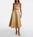 Топ-бюстье Solana Rebecca Vallance, Gold - фото 2