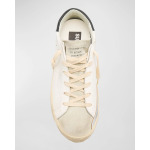 Кроссовки Superstar из смесовой кожи Golden Goose, цвет Whitedark Blue - фото 5