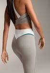 Леггинсы OYSHO COMPRESSIVE CORE CONTROL LINES RISE , Sand - фото 5