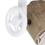 Прожектор Steinhauer Guersey, 2 лампы, дуб/белый матовый, 40x27см - фото 12