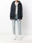 Пуховик с капюшоном Herno, синий - фото 2
