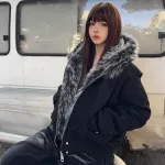 Пуховая куртка унисекс Pisypox, хаки - фото 4