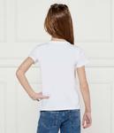 Футболка детская Guess с цветочным принтом, белый - фото 3