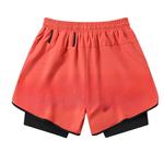 AMBER LIGHT Спортивные шорты унисекс, Апельсин - фото 4