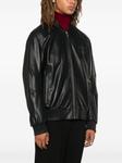Karl Lagerfeld кожаная куртка на молнии, черный - фото 2