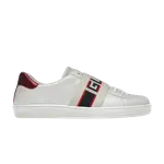 Кроссовки Gucci Gucci Ace Stripe 'White Red Black', белый - фото