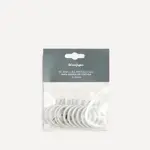 Набор из 10 колец для штор El Corte Inglés, белый - фото 3