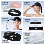 Эластичные напульсники Gray Unisex Under Armour, серый - фото 3