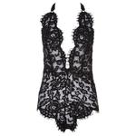 Кружевное боди Bluebella Наталья, черный - фото 4