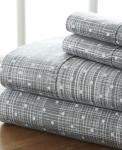 Комплект постельного белья Timeless Classics Premium Ultra Soft Pattern, 4 предмета, размер Full ienjoy Home, Grey Soft Polka Dots - фото