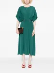 Платье миди с поясом Imperial, зеленый - фото 2
