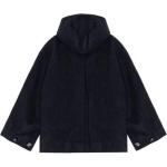 Куртка-миди с капюшоном Ganni, темно-синий - фото 4