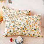 DUYHBAWRS Хлопковая наволочка с принтом - фото