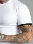 Футболка SikSilk Tech, White - фото 3
