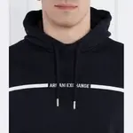 Толстовка обычного кроя Armani Exchange, синий - фото 4
