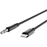 Belkin 3.5mm Audio to Lightning Cable (6', Black) - фото 3