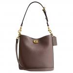 COACH Кожаная сумка-ведро через плечо - фото