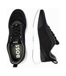 Кроссовки мужские Boss комбинированные, черный - фото 4