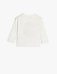 Koton Лонгслив в цвете Off White - фото 2