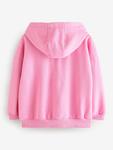 Толстовка с капюшоном на молнии Next, розовый - фото 2
