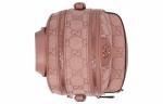 GUCCI Ophidia Canvas With Leather Backpack Mini Women's Pink - фото 6