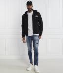 Толстовка мужская Karl Lagerfeld на молнии с логотипом, черный - фото 2