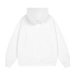 Толстовка унисекс PUNCTILIOUS, Белый (на флисовой подкладке) - фото 18