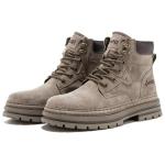 Мужские берцы до щиколотки Мартин цвета хаки Джип - фото 3