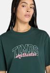 Футболка Timberland VARSITY GRAPHIC SHORT SLEEVE TEE, Dark Green - фото 4