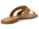 Сандалии Vince Meyers Slide Sandals, Light Sable Beige Leather - фото 5