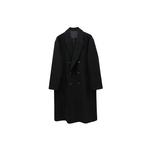 Пальто унисекс I’m David, черный (в комплекте вязаный свитер) - фото 2