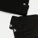 Шапка adidas Originals Glove Beanie Set, черный - фото 3