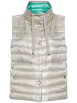 Двусторонний дутый жилет Herno, серый - фото
