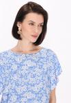 Блуза Usha, синий/белый - фото 5