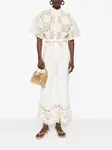 Вышитые бисером брюки Wanderlust Zimmermann, белый - фото 2