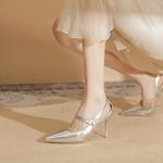 Ainer cat Slim Heel High Heels Women's Ainer-cat, золотой - фото 9