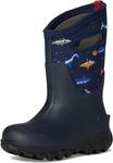 Ботинки Bogs Kids Classic Seamless Pixel Shark, цвет Navy Multi - фото 7