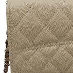 CHANEL Сумка Grain Calfskin женская Ginger Yellow - фото 3