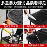 Комплект садовой мебели Baying, 4 стула, прямоугольный стол, 120 см, прозрачная столешница, с зонтом - фото 5