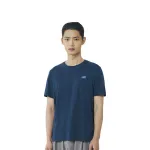 Футболка унисекс синяя New Balance, синий - фото 6