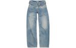 Acne Studios Брюки с поясом - джинсы Relaxed Fit Women's Blue - фото 3