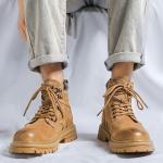 Мужские ботинки Martin желтый Cachiotti - фото 8