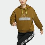 Свитшот женский Оливковый Adidas - фото 3