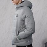 Пуховик унисекс CAT, серый - фото 8