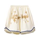 Баскетбольные шорты унисекс H2P, Бежевый + темно-синий - фото 7