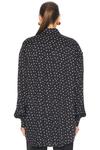 Блуза в горошек на пуговицах Alexandre Vauthier, Black - фото 3